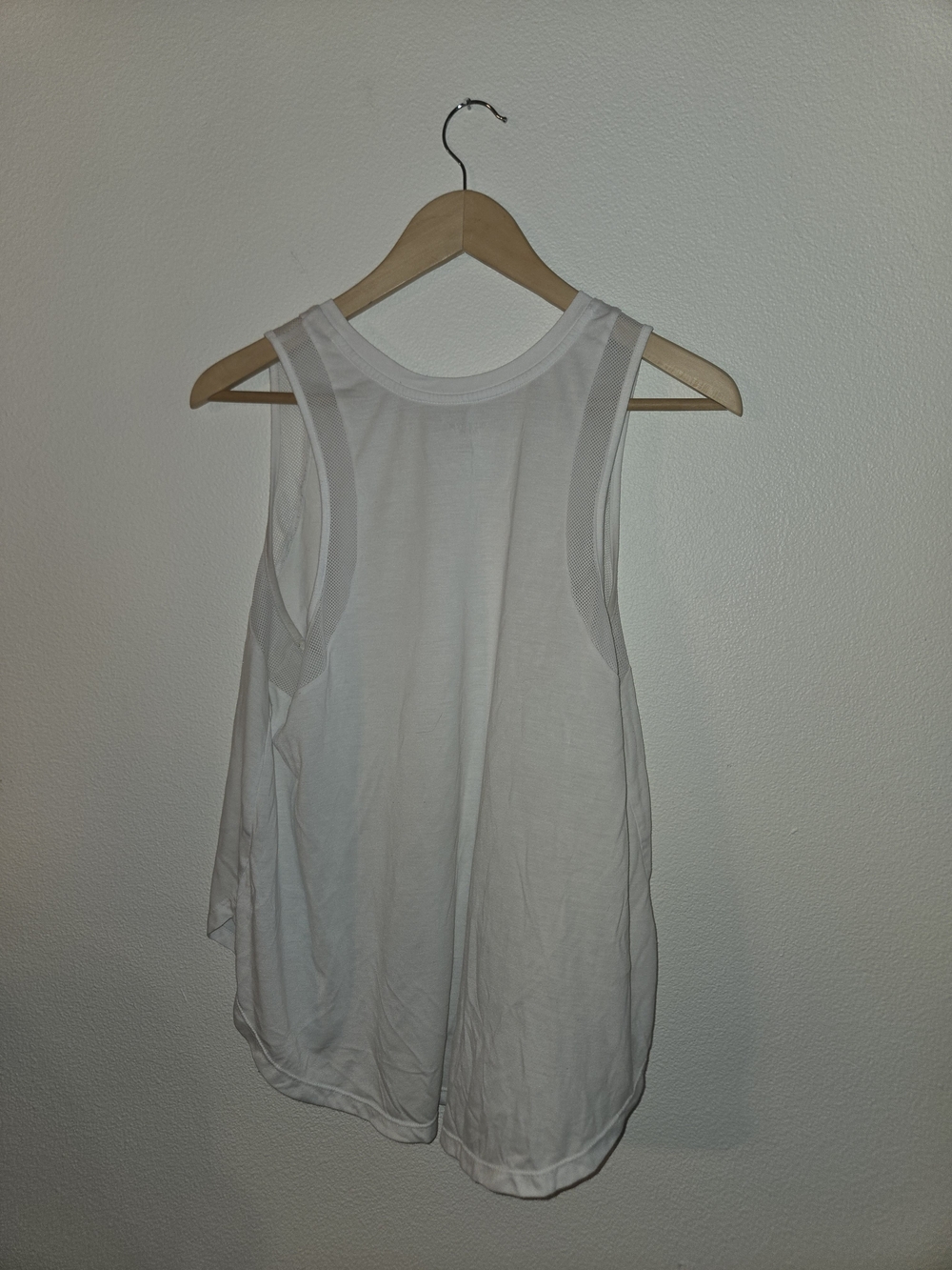 Old Navy White Racerback Tank Top